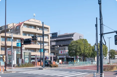訪問にも便利なロケーション