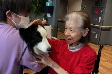 ドッグセラピーを実施しました
